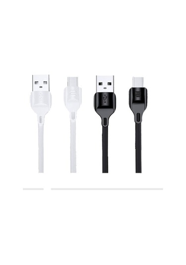 Rock Space Z15 Type-C Şarj Ve Data Aktarım Kablosu 1Mt 2A-Siyah