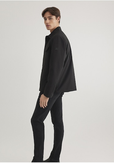 Mavi - Siyah Ceket 0110302-900 Siyah