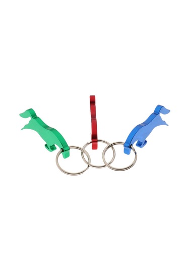 Homyl Alüminyum At Basit Şişe Açacağı Kırmızı Kırmızı