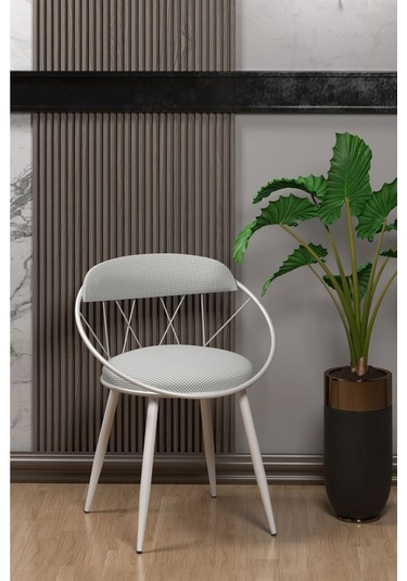 Kagu Eviana Relax Mdf Masa Sandalye Beyaz Ms Kaz Beyaz