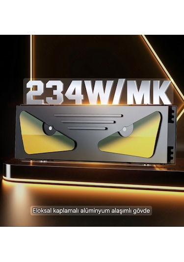 Jeyı M.2 2280 Ssd Soğutucu Pc/ps5/pcıe M.2 Yuvalı M2 Nvme Alüminy