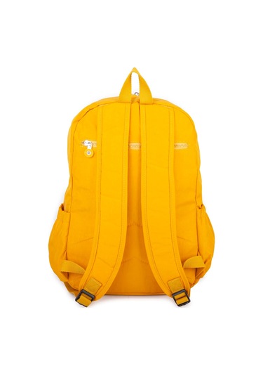 Nas Bag Unisex Büyük Boy Zararlı Kimyasal İçermeyen Waterproof Sırt Çantası Sarı Sarı