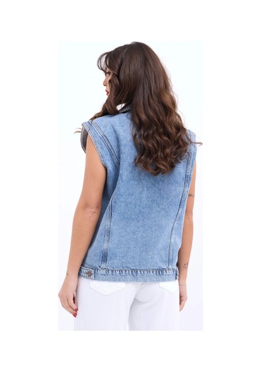 5751 Kot Yelek-mavi Mavi