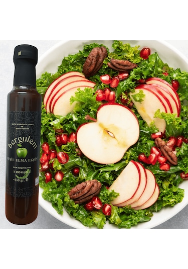 Bergulem Doğal Yeşil Elma Ekşisi 360 G