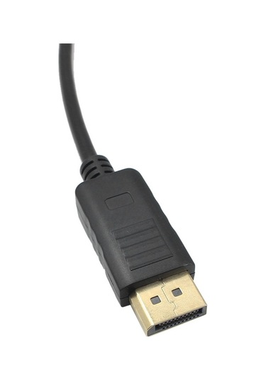 Fortunelane 1.8m Siyah Dp-dvı Hdmı Kablo, 1080p Full Hd, Kolay Bağlantı, Ekran/proje İçin