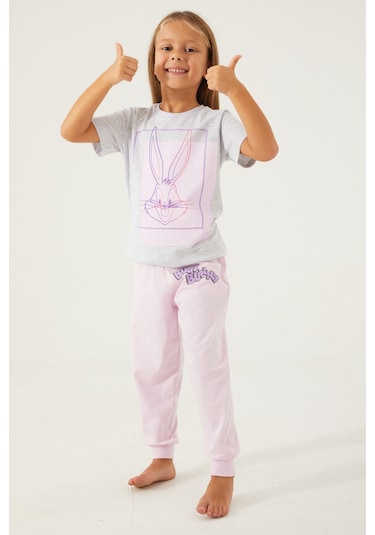 Looney Tunes Sweet Female Duck Kar Melanj Kız Çocuk Kısa Kol KAR MELANJ