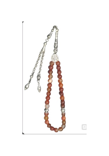 Upeka Hakiki Doğal Akik Taşı Küre Kesim Tesbih