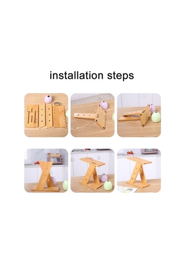 Dancemonkey Mutfak Çok Fonksiyonlu Bıçak Saklama Küçük Tasarım Rafı Ahşap