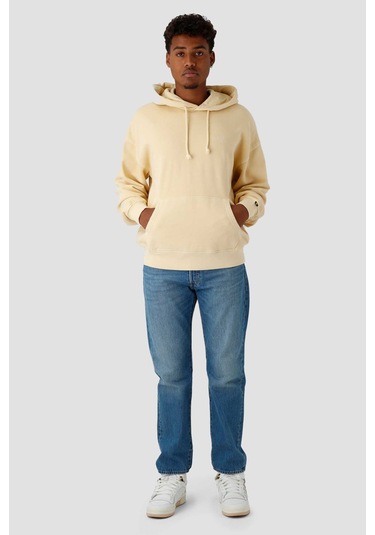 Red Tab Sweats Hoodıe Yellow Plum Fp S Krem