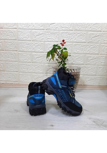 Abay 5353 Mavi Kaymayan Cırtlı Erkek Çocuk Bot 001