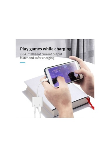 Mh-cm33s Usb-c - 3,5 Mm Kulaklık Ses Adaptörü Type-c Jak Aux Dongle Dönüştürücü