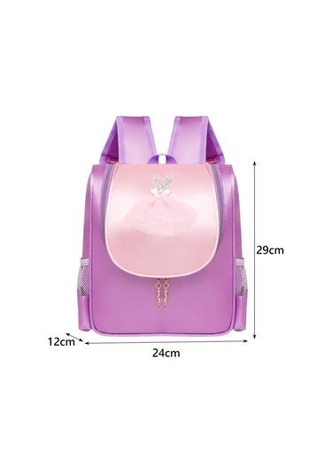 Suntek Bale Çantası Sırt Dans Kız Için Jimnastik Dansı Doğum Günü Pembe İle Menekşe