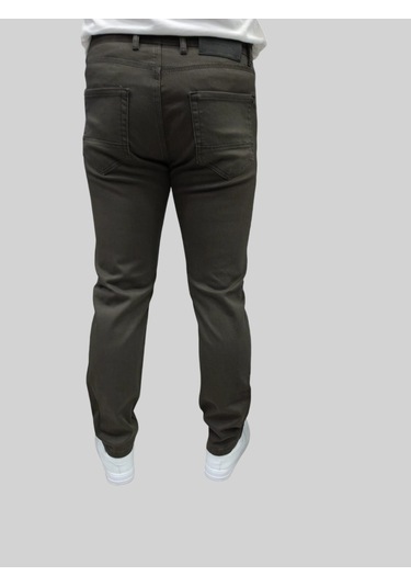 Erkek Enjoy Regular Fit Ligralı Koyu Gri Kot Pantolon Koyu Gri