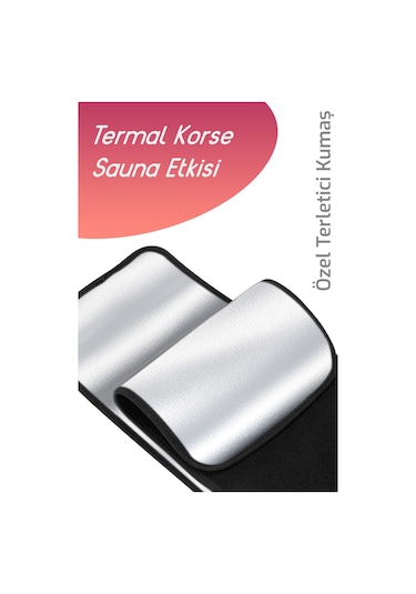 Lohusa Kadın Bel Göbek Şekillendiri Termal Korse Spor Korsesi