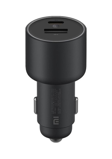 Mi Cc07zm 100w Hızlı Çift Bağlantı Noktalı Usb-a Usb-c Araç Şarj Cihazı Kablo Ve Adaptör