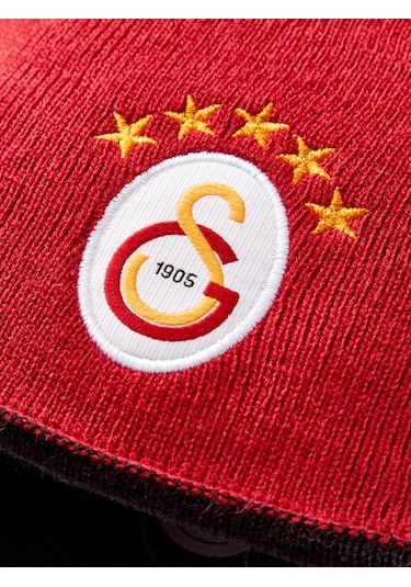Gsstore Galatasaray Ucl Çift Taraflı Erkek Bere E252240 Kırmızı
