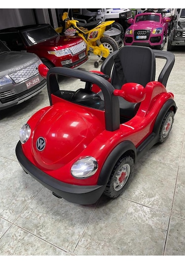 Akülü Araba Volkswagen Kırmızı