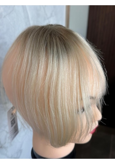 Doğal Görünümlü Tepelik Sarı Ombre Renk Platin Ombre