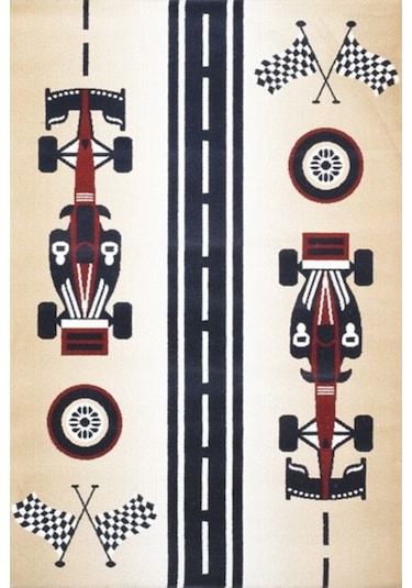 Saray Çocuk 12611J Yarış Araba 125X180 Cm Çok Renkli