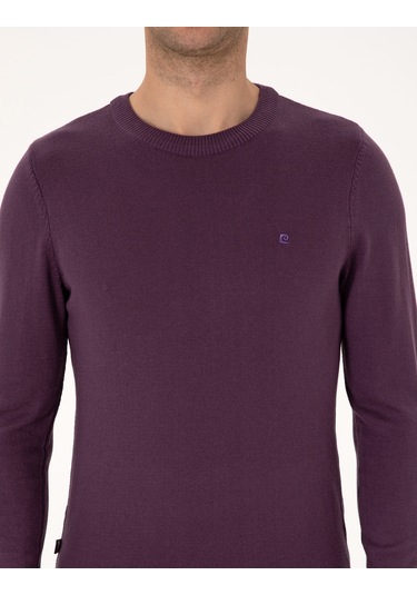 Pierre Cardin Erkek Mor Kazak /triko 50314192-vr038 Mor