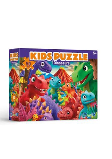 Dinozorlar Çocuk Puzzle 35 Parça 34 24 Cm