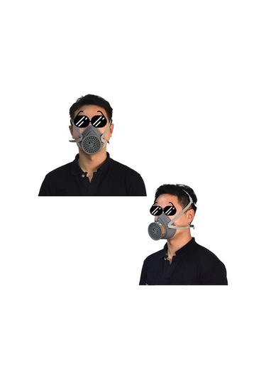 Trendooze Yeni Gaz Toz Maskesi - Kimyasal Gaz Koruma