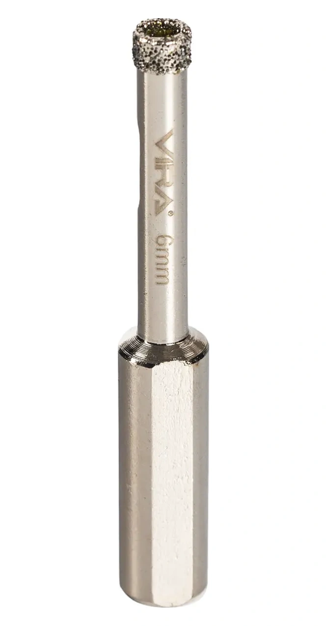 Vıra Elmaslü 6mm Matkap Ucu Seramik İçin Porselen Fayans Uçları 153534465