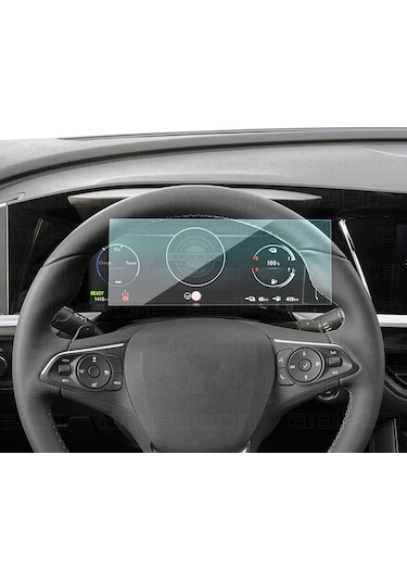 Opel Grandland 2022 2024 Uyumlu 12 İnç Dijital Gösterge 9h Nano Ekran Koruyucu