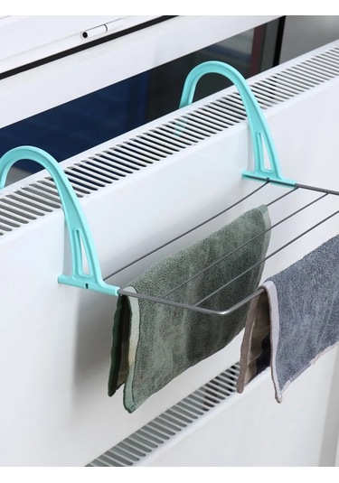 Nika Radyatörlü Çamaşır Kurutucu, 45x23,5x18 Cm 172708198 Gri