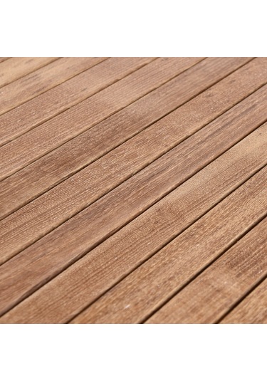 Haba Haba Bahçe Teak Masa 220/280*100*75 Cm Kahverengi