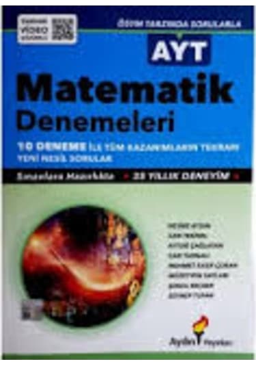Aydın Ayt Matematik Denemeleri