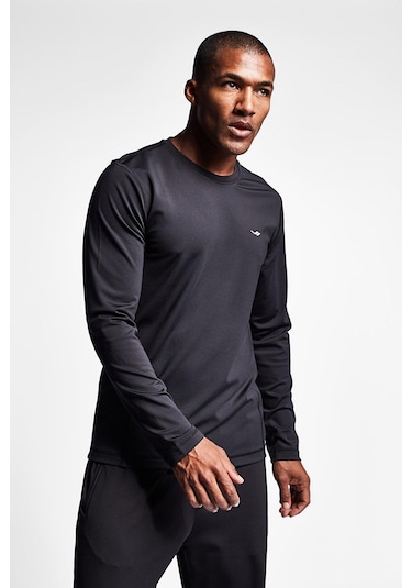 Lescon 22K-1038 İçlik Uzun Kol Üst Siyah