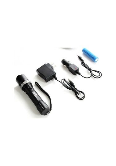 Periboia Polis El Feneri: Zoomlu + Sellektörlü + Şarjlı El Feneri Karışık/çok Renkli Çok Renkli