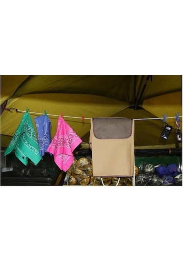 Ferrino Elastik Çamaşır Ipi Çok Renkli