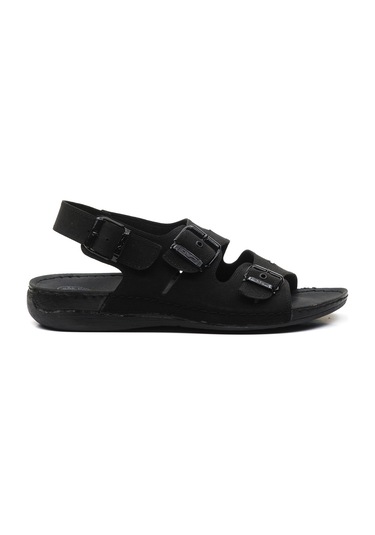 Carlaverde Anatomic Erkek Sandalet Islak 140225 Sıyah Siyah