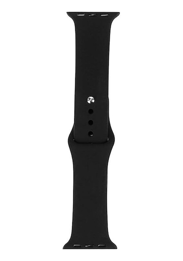 Watch Ultra 49mm Band Serisi Klasik Kordon Silikon Strap Kayış-siyah Siyah