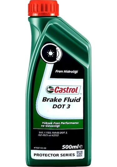 Castrol Brake Fluid Dot3 500 ML Fren Hidrolik Sıvısı