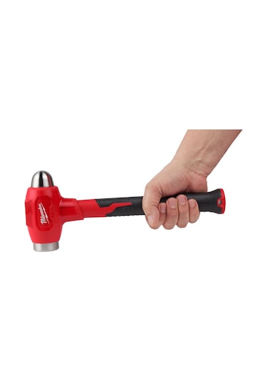 Milwaukee Fiber Saplı Küresel Başlı Bilyeli Çekiç 907 Gr.- 4932492349