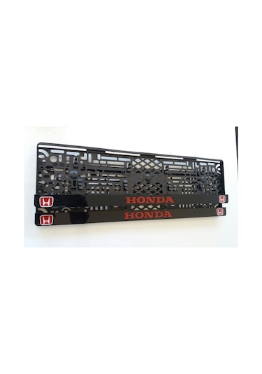 Honda Logolu Yazılı Pleksi Takmatik Plakalık Takımı 2'Li Set 548332005