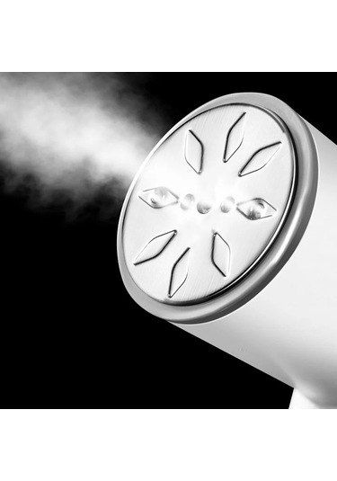 Giysi İçin 2-in-1 El Giysi Buharlı Ütü Konfeksiyon Buharlayıcı Beyaz