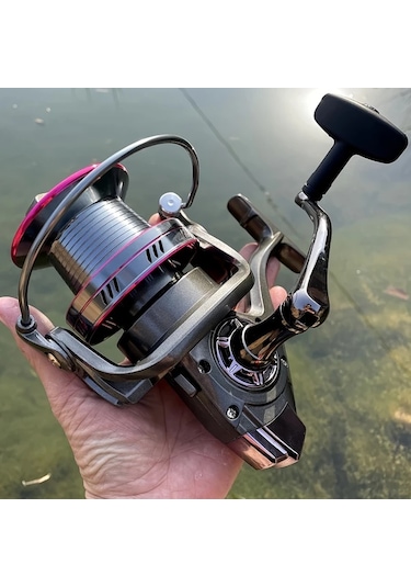 Motion003 1x Yüksek Performanslı Döner Balıkçılık Makinesi 10000 Serisi 20-30kg Güçlü Çekiş Büyük Kapasiteli Alüminyum Makara Tatlısu Ve Tuzlu Su Balıkçılığı İçin Motion003 1x Yüksek Performanslı Döner Balıkçılık Makinesi 10000 Serisi 20-30kg Güçlü Çekiş Büyük Kapasiteli Alüminyum Makara Tatlısu Ve Tuzlu Su Balıkçılığı İçin