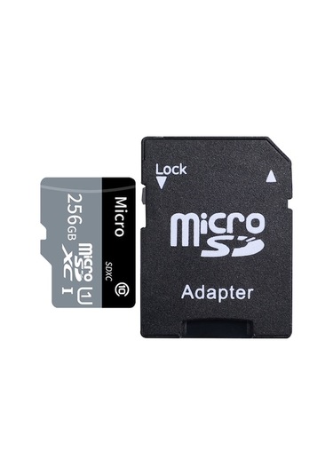 "yüksek Hızlı 256gb Micro Sd Kart - U1 C10, Dayanıklı Ve Geniş Uyumlu"