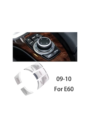 Bmw 5 Serisi E60 Joyistik Tuş Kaplaması Çerçeve 2009-2010