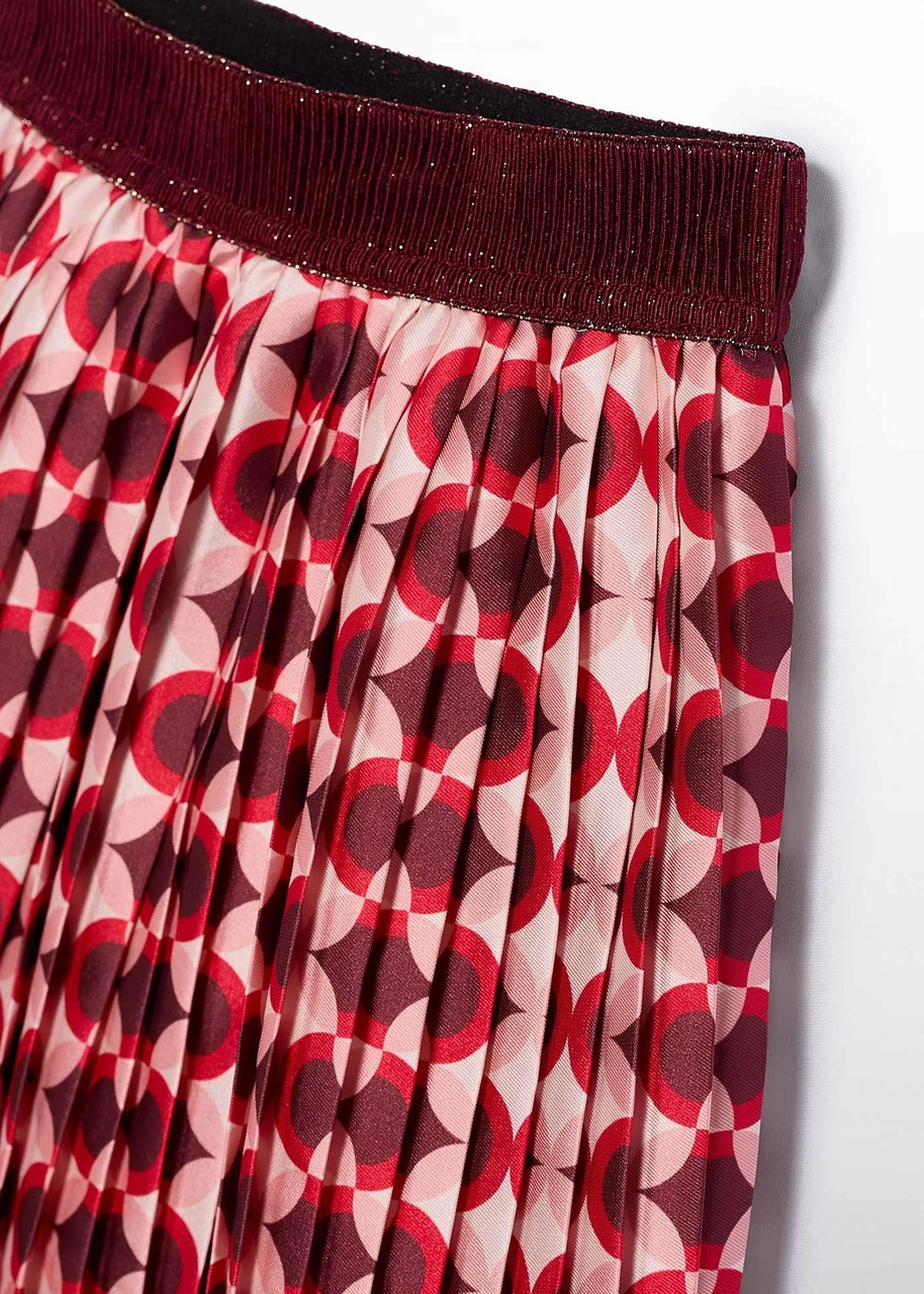 Mayoral Abel&lula Kız Çocuk Pileli Etek Kırmızı