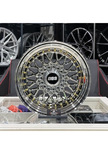 16 İnç 4x100 Bbs Rs2 Krom Ön:9 Arka:10 Jant Takımı 4adet