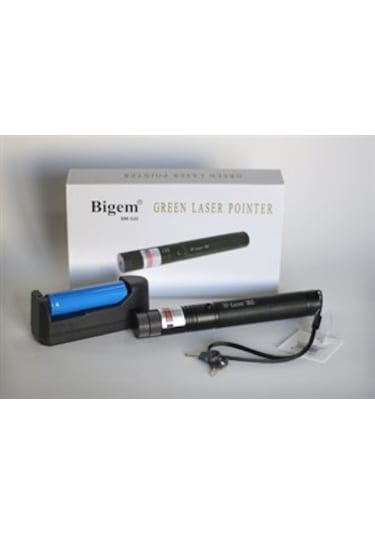 Bigem Bm-520 Yeşil  Lazer Siyah