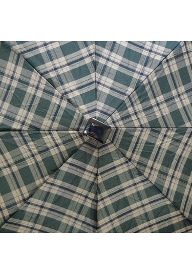 Baginn Snotline-april Mini Bayan Şemsiye Manuel Açılır-kapanır 90 Cm Çap Kapalı 20 Cm Cep Boy Vizon Ekose 001