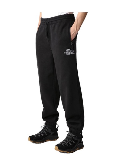 The North Face M Printed Heavyweight Fleece Sweatpant  Erkek Outdoor Eşofman Altı Nf0A7Wxejk31 Siyah