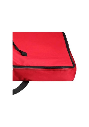 Trendooze Çelenk Korumalı Saklama Çantası - Kırmızı Ev Düzenleyici Yapay Tutucu Kırmızı