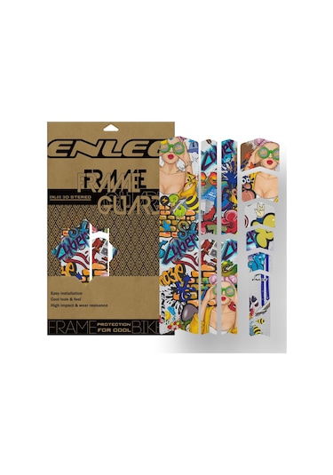 Yuntech01 Bisiklet Koruma Filmi: Renkli Ve Desenli 3m Pvc Kaplama, Tüm Bisiklet Modelleri İçin Dayanıklı Ve Koruyucu